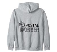Sono Un Lavoratore Postale Postman Mail Carrier Mailman Courier Felpa con Cappuccio