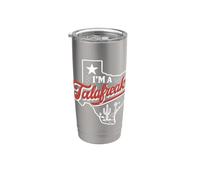 Sono un liberale del Texas Talafreako Bicchiere termico in acciaio inox doppia parete