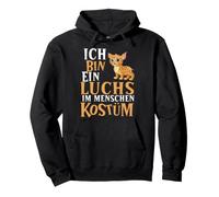 Sono Un luchs nel Costume Umano Felpa con Cappuccio