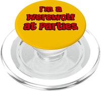 Sono un lupo mannaro alle feste PopSockets PopGrip per MagSafe