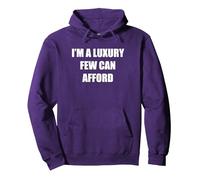 Sono Un Lusso Che pochi Possono permettersi Felpa con Cappuccio, Unisex per Adulti, Viola, XL