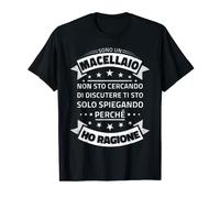 Sono un Macellaio I Divertente Macellaio Detto Maglietta