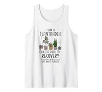 Sono Un maniaco dei plantaholic sulla Strada per recuperare Divertente Amante delle Piante Canotta
