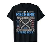 Sono Un Meccanico Che Non riesco a Risolvere Stupid Funny Humor Engine Repair Maglietta
