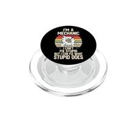 Sono un Meccanico Non Posso Riparare la Stupidità PopSockets PopGrip per MagSafe