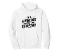 Sono Un mediatore dei pegni e Questo è Il Mio superpotere Felpa con Cappuccio