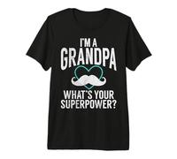 Sono Un Nonno qual è Il Tuo superpotere Nuovo Nonno Maglietta Premium