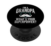 Sono un nonno qual è il tuo superpotere Nuovo nonno PopSockets PopGrip Adesivo