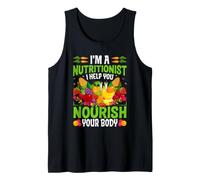 Sono Un nutrizionista Ti Aiuto a nutrire Il Tuo Corpo Canotta
