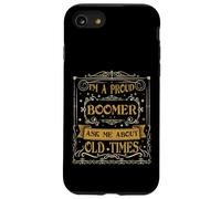 Sono un orgoglioso boomer Chiedimi di Old Times Boomer Vintage Custodia per iPhone SE (2020) / 7/8