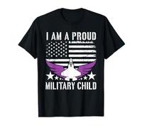 Sono un orgoglioso mese militare dei bambini militari Maglietta
