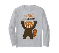 Sono un panda rosso grande e spaventoso Maglia a Manica