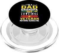 Sono un papà nonno e un veterano del Vietnam Niente mi spaventa PopSockets PopGrip per MagSafe