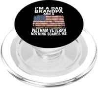 Sono un papà nonno e un veterano del Vietnam Niente mi spaventa PopSockets PopGrip per MagSafe