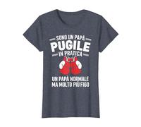 Sono Un papà Pugile in Pratica Regalo Pugilato Boxe Maglietta, Donna, Pervinca, S
