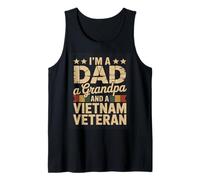 Sono un papà, un nonno e il giorno dei veterani del Vietnam Canotta