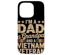 Sono un papà, un nonno e il giorno dei veterani del Vietnam Custodia per iPhone 14 Pro