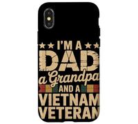Sono un papà, un nonno e il giorno dei veterani del Vietnam Custodia per iPhone X/XS