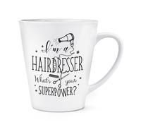 Sono Un Parrucchiere Qual È Il Tuo Superpotere Tazza Latte 12oz - Divertente