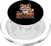 Sono Un Peloso Gay E Se Chiedi Bene Potrei Sollevare La Coda PopSockets PopGrip per MagSafe