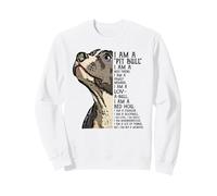 Sono Un Pitbull Sono Un Migliore Amico Sono Un Membro della Famiglia Felpa