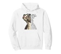 Sono Un Pitbull Sono Un Migliore Amico Sono Un Membro della Famiglia Felpa con Cappuccio