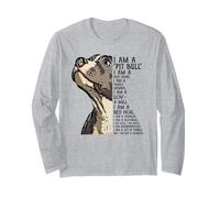 Sono Un Pitbull Sono Un Migliore Amico Sono Un Membro della Famiglia Maglia a Manica