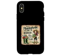 Sono un plantaholic sulla strada per il giardiniere di recupero dicendo Custodia per iPhone X/XS
