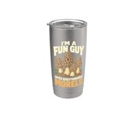 Sono un ragazzo divertente spugnole discutibili Divertente gioco di parole sui funghi Bicchiere termico in acciaio inox doppia parete