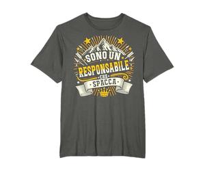 Sono Un Responsabile Idee Regalo Responsabile Lavoro Maglietta