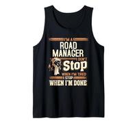 Sono un Road Manager Non mi fermo Canotta