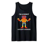Sono un robot Accetto Cookies Robot divertente Canotta