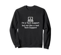 Sono Un Supporto Tecnico ma Non Come Un Vero Supporto Tecnico Sysadmin Felpa