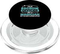 Sono un ufficiale di impegno, non un mago Agenti di insediamento divertenti PopSockets PopGrip per MagSafe