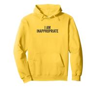 Sono un umorismo divertente inappropriato per coloro a cui non importa Felpa con Cappuccio