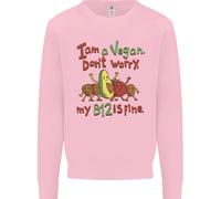 Sono Un Vegano Il Mio B12 È A Posto Divertente Uomo Felpa Maglione