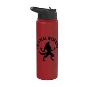 Sono un vero lupo mannaro Stainless Steel Insulated Water Bottle