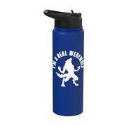Sono un vero lupo mannaro Stainless Steel Insulated Water Bottle