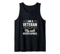 Sono un veterano Il mio giuramento non scade mai il giorno dei veterani Canotta
