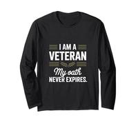 Sono un veterano Il mio giuramento non scade mai il giorno dei veterani Maglia a Manica