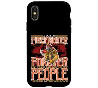 Sono un vigile del fuoco - Vigili del fuoco volontari dei vigili del fuoco Custodia per iPhone X/XS