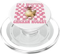 Sono una bella pollo, pepita, pollo, fattoria, pollo, ragazza PopSockets PopGrip per MagSafe