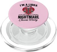Sono una Bilancia Peggior Incubo Sassy Oroscopo Zodiaco divertente PopSockets PopGrip per MagSafe