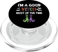 Sono una buona strega per la maggior parte del tempo, streghe divertenti di Halloween PopSockets PopGrip per MagSafe