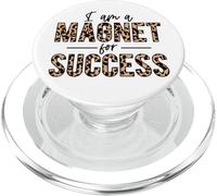 Sono una calamita per il successo orgoglioso positivo ispirare motivare PopSockets PopGrip per MagSafe