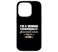Sono una donna fenomenalmente fenomenale - Donna che sono io Custodia per iPhone 14 Pro