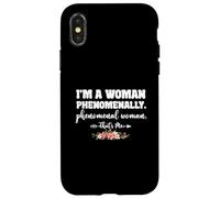 Sono una donna fenomenalmente fenomenale - Donna che sono io Custodia per iPhone X/XS
