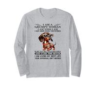 Sono Una Donna scontrosa Sono Quello Che Sono Ho Problemi di Rabbia Maglia a Manica