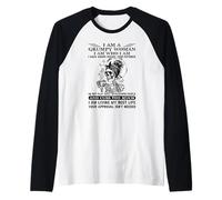 Sono una donna scontrosa Sono quello che sono Ho problemi di rabbia Maglia con Maniche Raglan