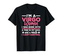 Sono una donna vergine segno zodiacale vergine oroscopo Maglietta